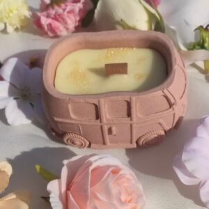 Camion granité rose