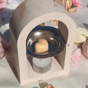 Brûle parfum granité rose