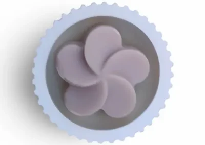 Fondant en forme de fleur aux différentes senteurs