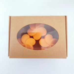 Fondant en forme de fleur aux différentes senteurs : lot de 3