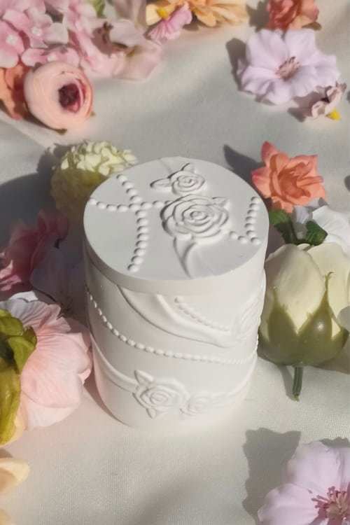 Pot douceur à la violette