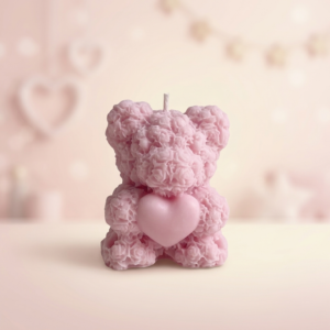 Bougie Ours Enfant parfum fleur de cerisier