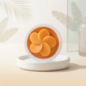 Fondant parfumé en forme de fleur